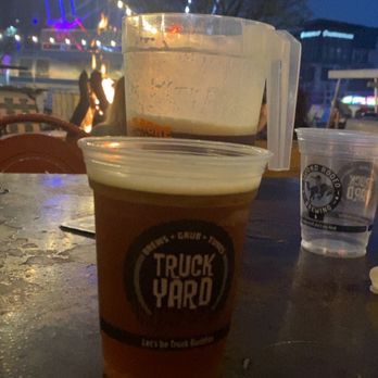 Truck Yard - Beer pitcher - Food Trucks Near Me - Fort Worth, Texas Truck Yard - Beer pitcher - Food Trucks Near Me - Fort Worth, Texas