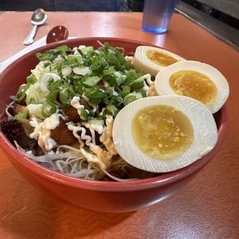 Karami Ramen - Pork Cha-shu Don - with extra egg - Ramen Near Me - San Diego, California