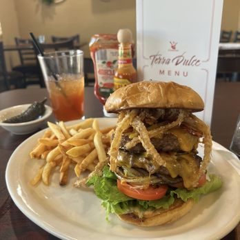 Terra Dulce - Double bacon cheddar burger - American Near Me - Santa Clarita, California