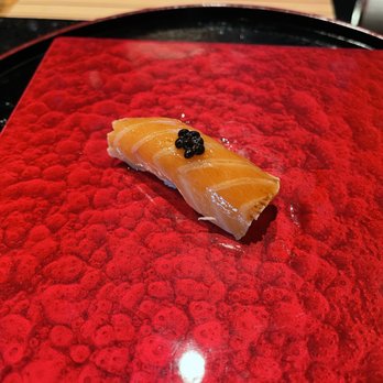 Sunset Sushi - The truffles on this piece of fish enhanced the flavor. - Sushi Bars Near Me - Boca Raton, Florida Sunset Sushi - The truffles on this piece of fish enhanced the flavor. - Sushi Bars Near Me - Boca Raton, Florida