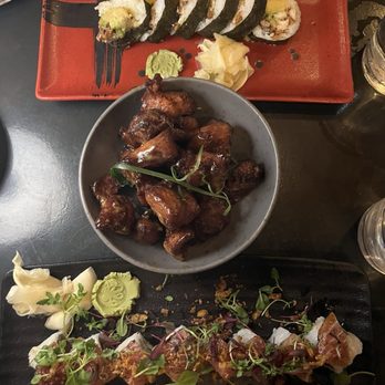 Cannonball - Spider Roll, Karaage Chicken, Tuna Sensation Roll | IG: @socalnomnoms - Sushi Bars Near Me - San Diego, California Cannonball - Spider Roll, Karaage Chicken, Tuna Sensation Roll | IG: @socalnomnoms - Sushi Bars Near Me - San Diego, California