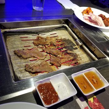 Bon KBBQ - Sesame oil and salt and their gochu sauce - Korean Near Me - Arlington, Texas Bon KBBQ - Sesame oil and salt and their gochu sauce - Korean Near Me - Arlington, Texas