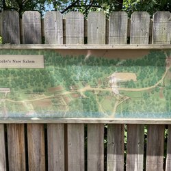 Lincoln's New Salem State Historic Site - Map of New Salem