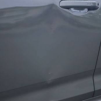 EMG Mobile Bumper Repair - Before repair - Mobile Dent Repair Near Me - San Diego, California