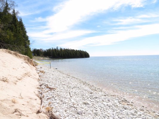 Whitefish Dunes State Park by null