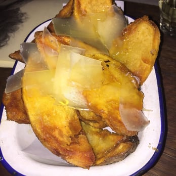 Depot - Potato skins with porcini salt and kingsmeade manchego - Tapas/Small Plates Near Me - Auckland, AUK