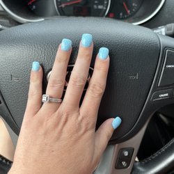 Atoka Nails - Dip polish on acrylics: $56 (that is including a $5 tip).