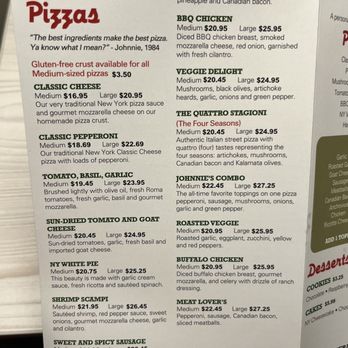 Johnnies - Menu - Italian Near Me - Los Angeles, California Johnnies - Menu - Italian Near Me - Los Angeles, California