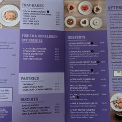 Willows  - Pastries/Desserts/Afternoon Tea Menu