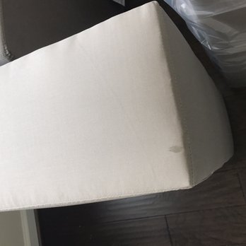 Lovesac - Dirty pieces!!! All of the 14 pieces that I received had some degree of stains. These were the major ones. - Furniture Stores Near Me - Towson, Maryland