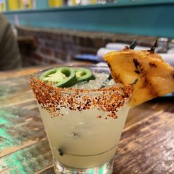Blue Goose Cantina - Pineapple jalapeño margarita