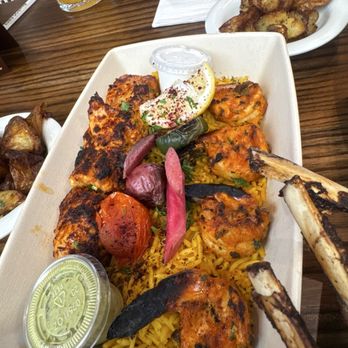 Mazra - Kabob plate! - Mediterranean Near Me - San Bruno, California Mazra - Kabob plate! - Mediterranean Near Me - San Bruno, California