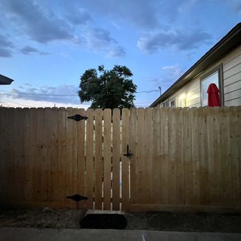 Bomb City Fence - Gate was not made as "privacy" not sure why. I didn't ask for this. - Fences & Gates Near Me - Amarillo, Texas