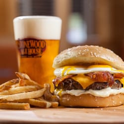 Stonewood Ale House - Bacon & Egg Burger