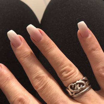 Nail Palace - Ombré coffin beautiful! - Massage Near Me - Seaford, New York