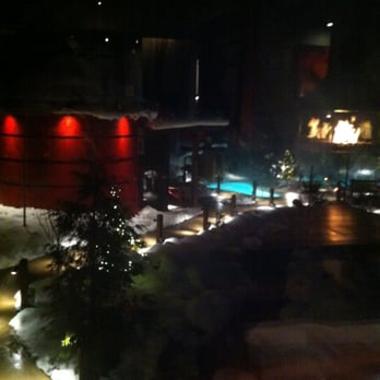 Scandinave Spa - At night. - Massage Near Me - Whistler, British Columbia Scandinave Spa - At night. - Massage Near Me - Whistler, British Columbia