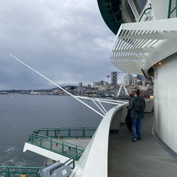 Bainbridge Island Ferry Terminal - Ferry Views leaving SEA - Ferries Near Me - Bainbridge Island, Washington