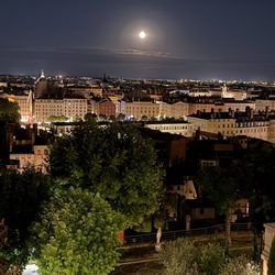 Villa Florentine - La lune over Lyon