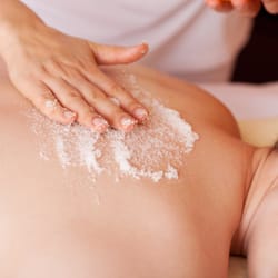 Rest Studio - We offer salt scrub body treatments.