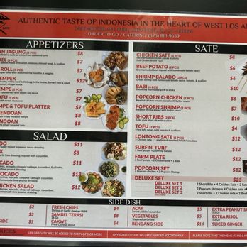 Mr. Sate - Indonesian Near Me - Los Angeles, California