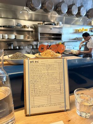 Menu photo 7 State Bird Provisions San Francisco, CA