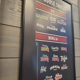 Flavor menu