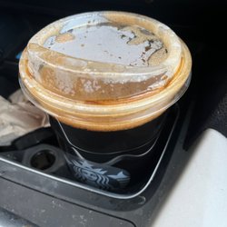 Starbucks - Hot coffee in a plastic cup for $20!