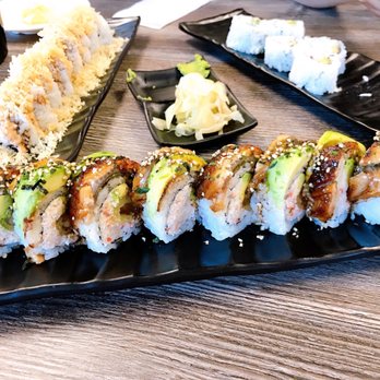 Kakuna Sushi - Dragon roll, crunch roll, and California roll - Sushi Bars Near Me - Milpitas, California