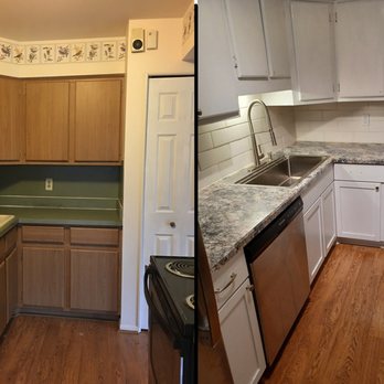 Tim O Toolman - a kitchen before and after remodeling - General Contractors Near Me Tim O Toolman - a kitchen before and after remodeling - General Contractors Near Me