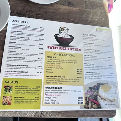 Menu photo 8 Sweet Rice Kitchen Thousand Oaks, CA