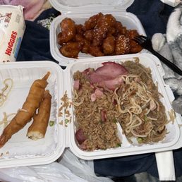 Side of orange chicken , combo #1 Side of orange chicken , combo #1