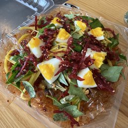 Rice paper salad - box size Rice paper salad - box size