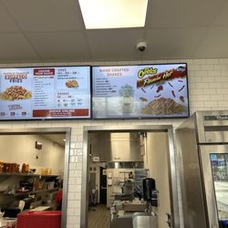 The Buffalo Spot - Rialto - Menu on wall