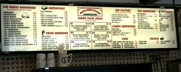 Menu photo 5 White Rose Hamburgers Highland Park, NJ