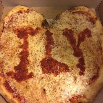 Justino's Pizzeria - Not perfect but cute heart - Pizza Near Me - New York, New York Justino's Pizzeria - Not perfect but cute heart - Pizza Near Me - New York, New York