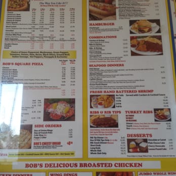 Bob's Pizza Palace - The menu - Pizza Near Me - Detroit, Michigan