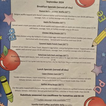 The Poked Yolk - September's seasonal specials - Breakfast & Brunch Near Me - West Seneca, New York The Poked Yolk - September's seasonal specials - Breakfast & Brunch Near Me - West Seneca, New York