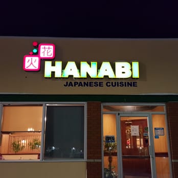 Hanabi - the front of a restaurant at night - Japanese Near Me - Fort Saskatchewan, Alberta Hanabi - the front of a restaurant at night - Japanese Near Me - Fort Saskatchewan, Alberta
