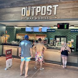 The Outpost - Counter - order via kiosks on left