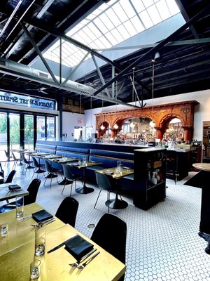 Service Bar at Middle West Spirits Distillery by null