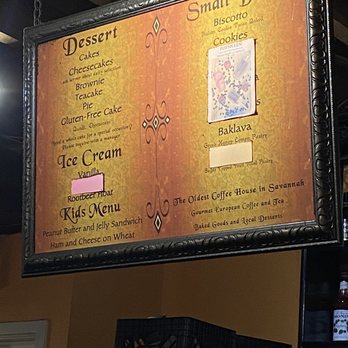 The Gallery Espresso - Menu - Coffee & Tea Near Me - Savannah, Georgia