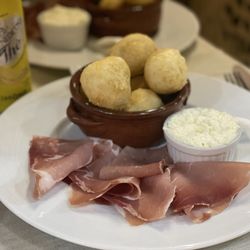 Osteria del Porcellino - Supposed to be a dissected pizza...