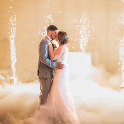 Play That One Dj - Couples first dance at Hidden Acres, Marion SC. Cold sparks and dancing on a cloud