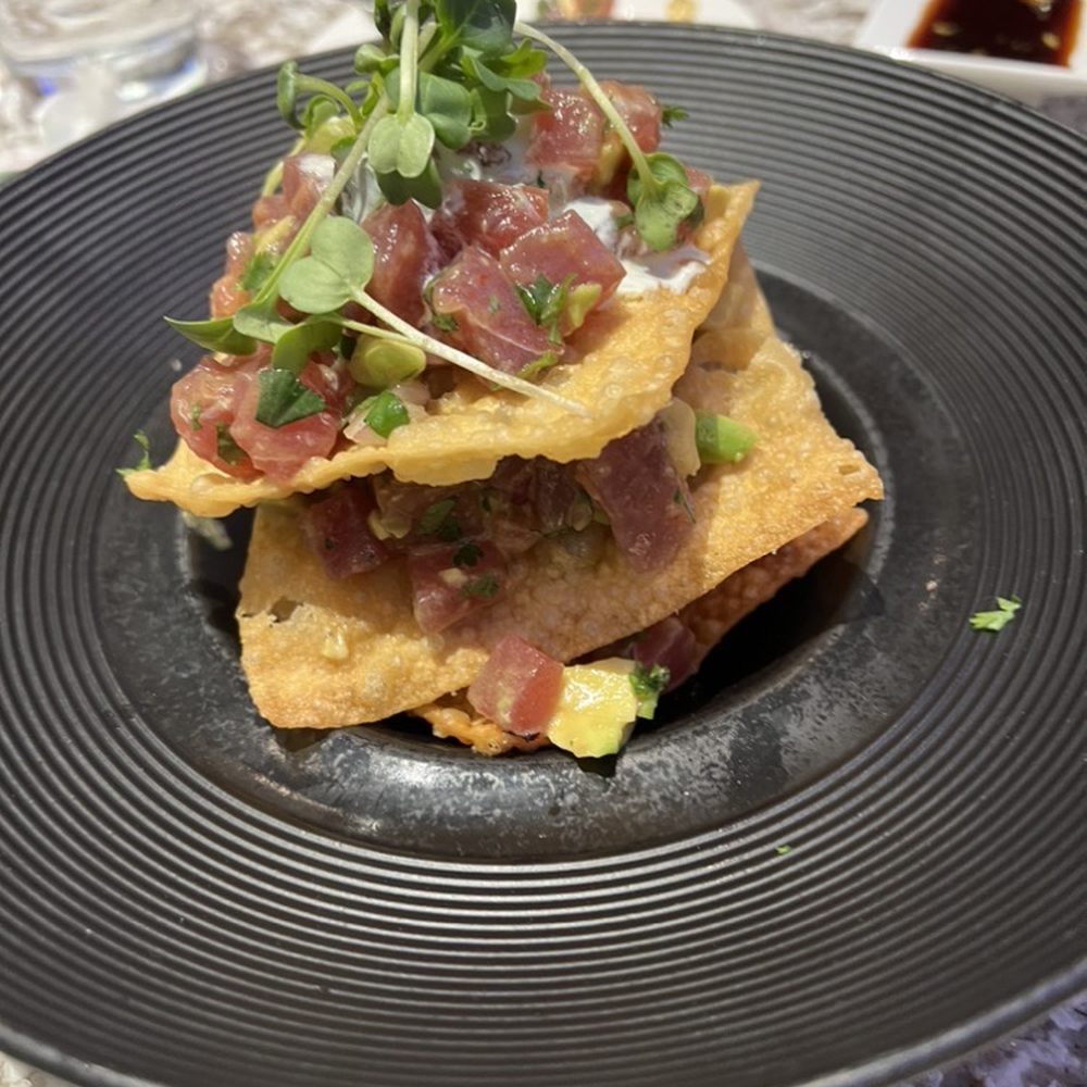Oceano - Ahi Tuna Tower - Seafood Near Me - Reno, Nevada Oceano - Ahi Tuna Tower - Seafood Near Me - Reno, Nevada