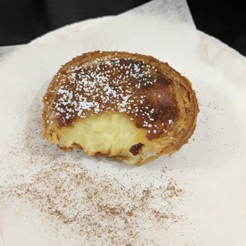 Joey Bats Café - Took a bite from my cinnamon flaky egg tart already - Desserts Near Me - New York, New York Joey Bats Café - Took a bite from my cinnamon flaky egg tart already - Desserts Near Me - New York, New York