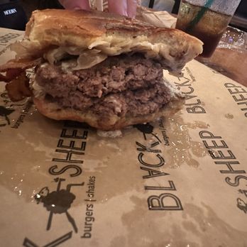 Black Sheep - The foodie with bacon Foodie Burger - Burgers Near Me - Springfield, Missouri Black Sheep - The foodie with bacon Foodie Burger - Burgers Near Me - Springfield, Missouri