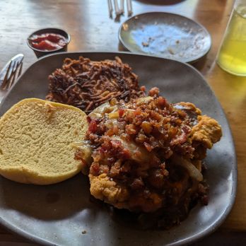 Kreimer's Bier Haus - My pork tenderloin sandwich - German Near Me - Cleves, Ohio Kreimer's Bier Haus - My pork tenderloin sandwich - German Near Me - Cleves, Ohio