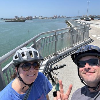 Kafe Racer - On the bridge to Clearwater beach. - Bikes Near Me - Dunedin, Florida