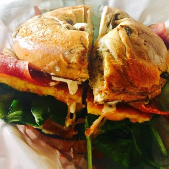 Barefoot Buddha - Bigfoot Bagel Sandwich | $8.50 - Coffee & Tea Near Me - Saint Thomas, Virgin Islands Barefoot Buddha - Bigfoot Bagel Sandwich | $8.50 - Coffee & Tea Near Me - Saint Thomas, Virgin Islands