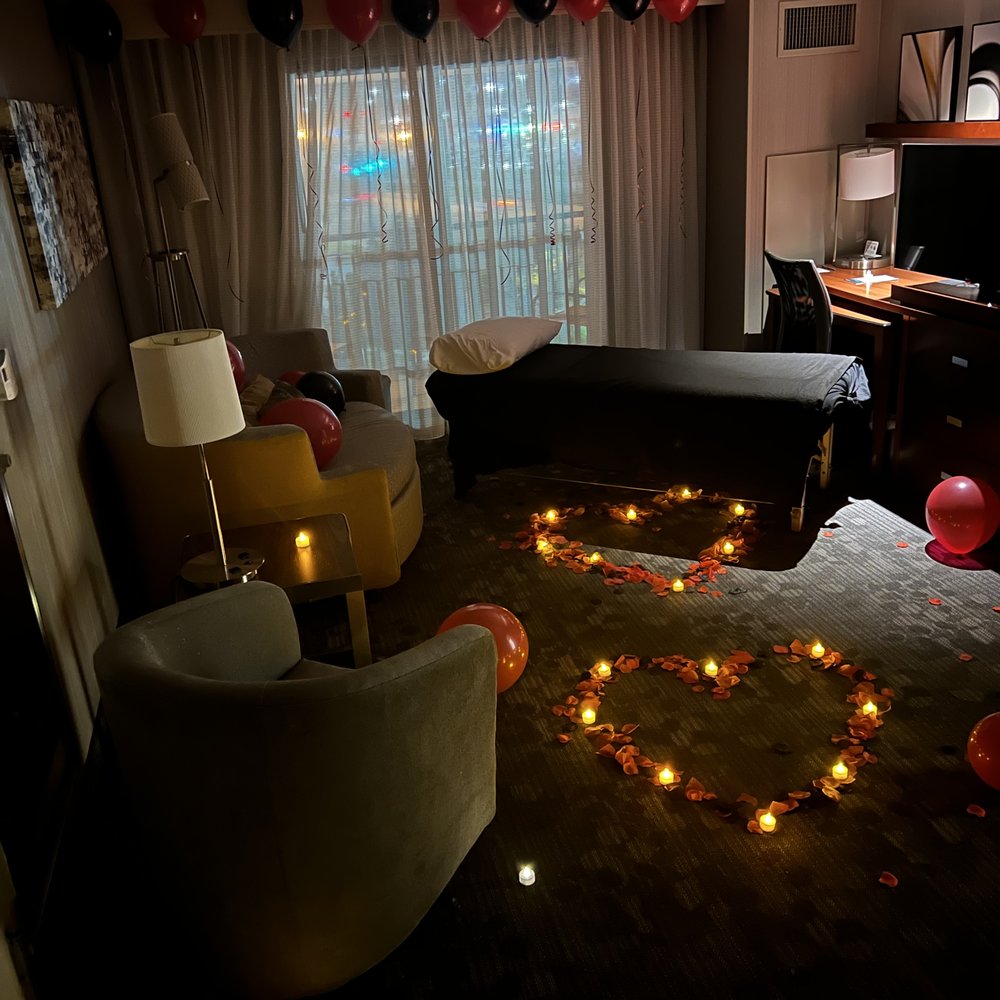 Romantic Hotel Room Setup For Him